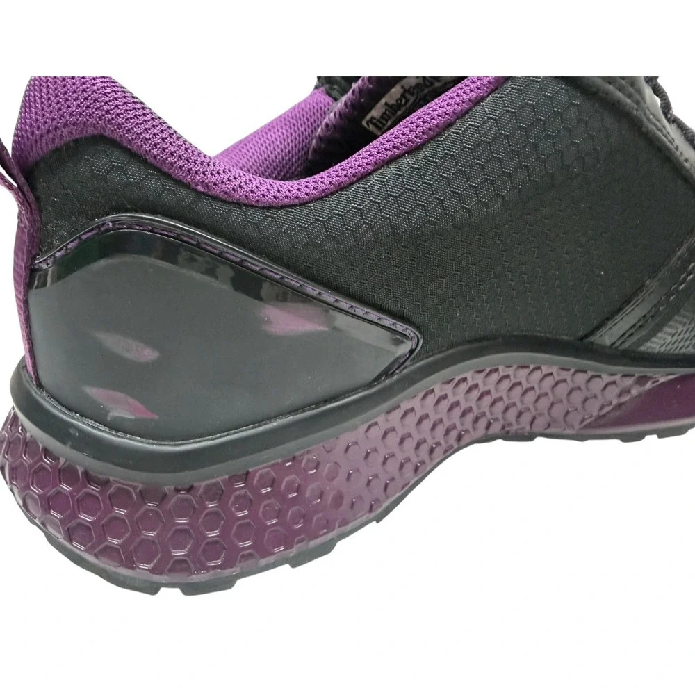Timberland PRO Reaxion Women's‎ 8.5 Composite Toe Work Shoes Black Purple New